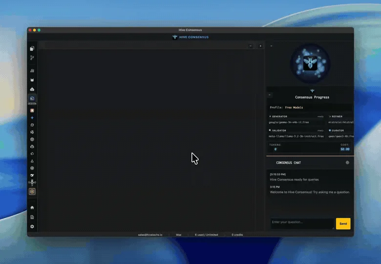 Hive Design 5-stage SDD workflow demonstration